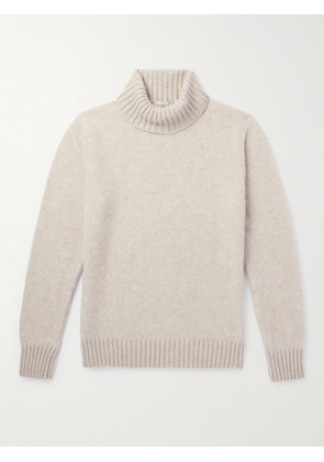 PIACENZA 1733 - Cashmere-Blend Rollneck Sweater - Men - Neutrals - IT 46