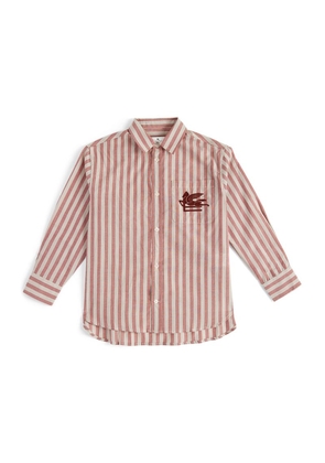 Etro Kids Striped Logo Shirt (4-16 Years)