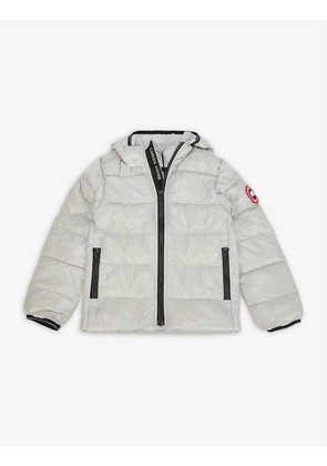 Crofton quilted recycled-nylon hooded jacket 2-7 years
