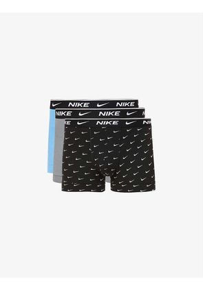 Pack of three Everyday stretch-cotton jersey trunks