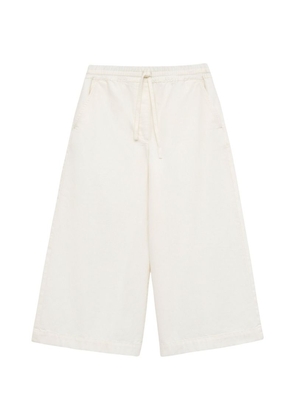 Loewe X Paula'S Ibiza Cotton Cropped Wide-Leg Trousers