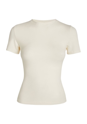 Skims Cotton-Blend T-Shirt