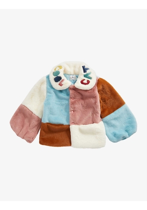 Cool Cat faux-fur jacket 3-12 years