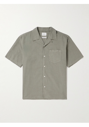 Norse Projects - Carsten Convertible-Collar Cotton and TENCEL™ Lyocell-Blend Shirt - Men - Gray - S