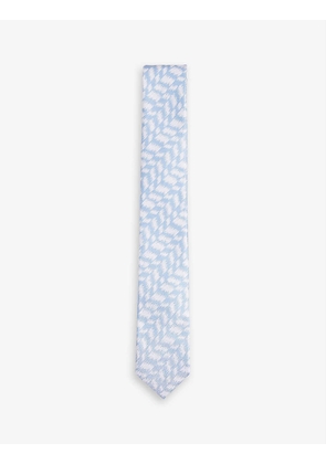 Chevie chevron-stripe silk tie
