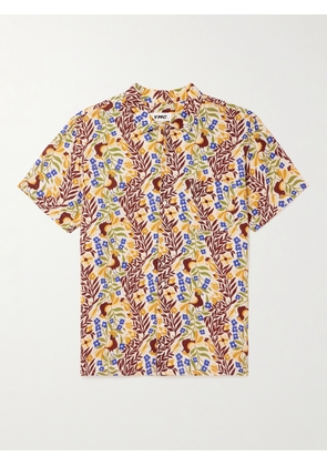 YMC - Malick Printed Cotton-Seersucker Shirt - Men - Multi - S