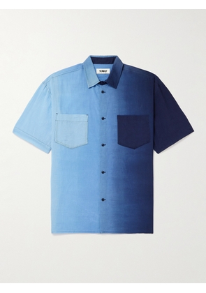 YMC - Mitchum Ombré Cotton-Voile Shirt - Men - Blue - S
