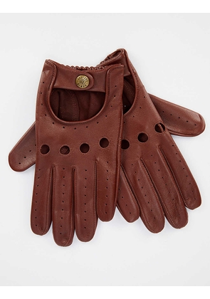 Delta leather driving gloves