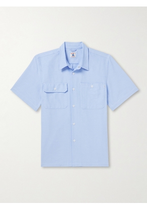 Randy's Garments - Cotton-Blend Oxford Shirt - Men - Blue - S