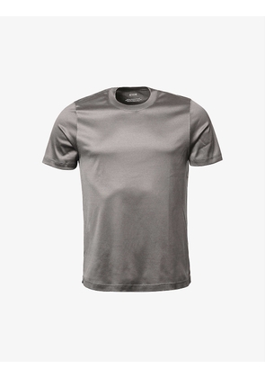Slim-fit cotton-jersey T-shirt