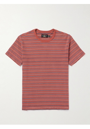 RRL - Striped Cotton T-Shirt - Men - Orange - XS