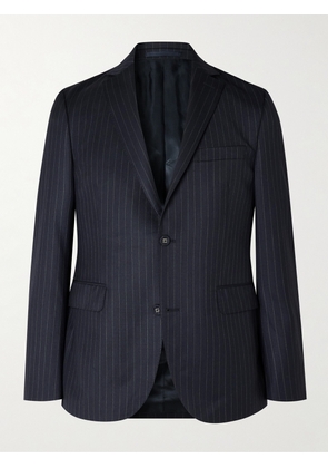 Officine Générale - 375 Pinstriped Wool-Twill Suit Jacket - Men - Blue - IT 44