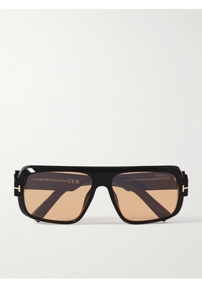 TOM FORD - Turner Square-Frame Acetate Sunglasses - Men - Black