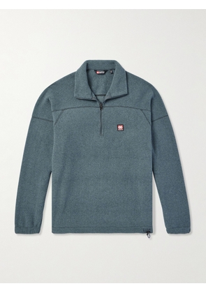 66 North - Esja Logo-Appliquéd Fleece Half-Zip Sweatshirt - Men - Blue - S