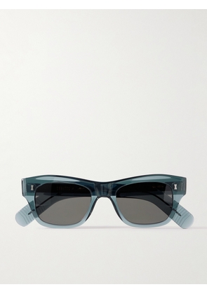 Mr P. - Cubitts Carlisle D-Frame Acetate Sunglasses - Men - Blue