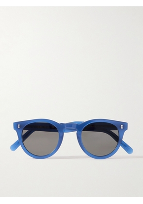 Mr P. - Cubitts Herbrand Round-Frame Acetate Sunglasses - Men - Blue