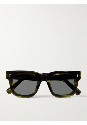 Mr P. - Cubitts Plender D-Frame Acetate Sunglasses - Men - Green