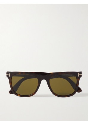 TOM FORD - Kevyn Square-Frame Tortoiseshell Acetate Sunglasses - Men - Tortoiseshell