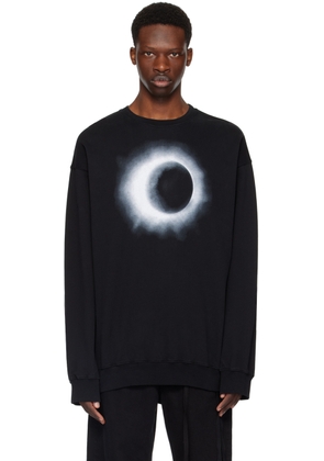 Ann Demeulemeester Black Wannes Eclipse Sweatshirt