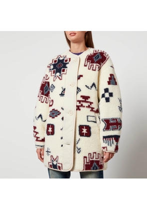 Marant Etoile Himemma Reversible Fleece Coat - FR 36/UK 8