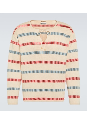 Bode Bay Stripe cotton sweater