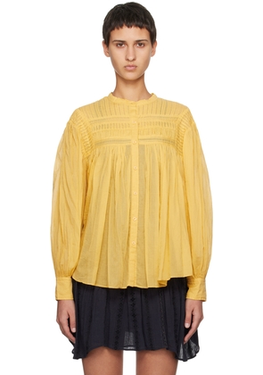 Isabel Marant Etoile Yellow Plalia Shirt