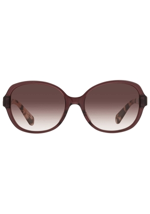 Kate Spade Brown Gradient Oval Ladies Sunglasses CAILEE/F/S 00T7/HA 56
