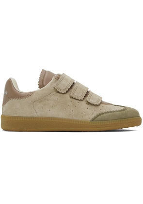 Isabel Marant Taupe Beth Sneakers