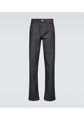 Zegna Mid-rise straight jeans