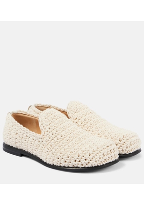 JW Anderson Crochet loafers