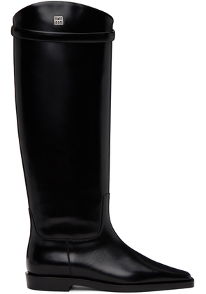 TOTEME Black 'The Riding' Boots