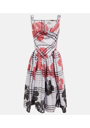 Vivienne Westwood Sunday printed cotton-blend midi dress