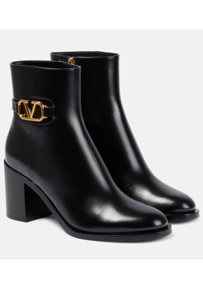 Valentino Garavani VLogo Signature leather ankle boots