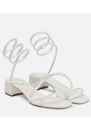 Rene Caovilla Bridal embellished sandals