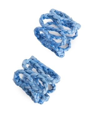 Napkin Rings Set of 2 - Blue