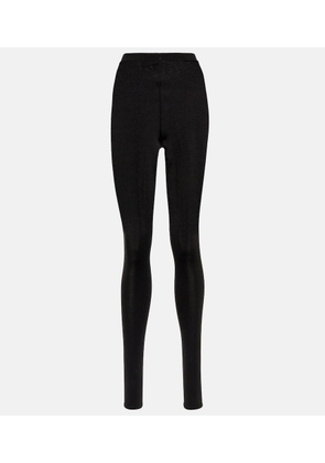 Wolford Cashmere-blend leggings