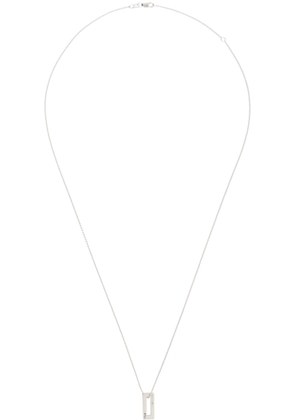 Le Gramme Silver Rectangle 'Le 1.5g' Necklace