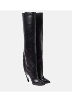 Alexander McQueen Leather knee-high boots