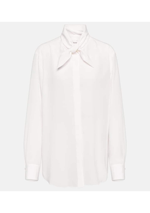 Chloé Tie-neck silk shirt