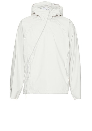POST ARCHIVE FACTION (PAF) 6.0 Technical Jacket in Ivory - White. Size M (also in L, XL/1X).
