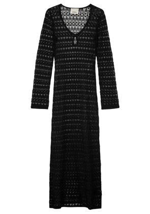 Isabel Marant Poros Crochet Maxi Dress - Black - 38 (UK10 / S)