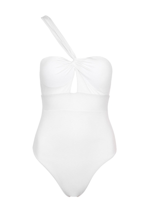 Max Mara Beachwear Corine One-shoulder Swimsuit - White - Iiib (UK12 / M)
