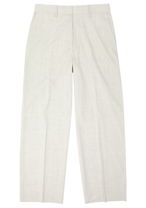 Givenchy Wide-leg Wool Trousers - Ivory - 52 (IT52 / XL)