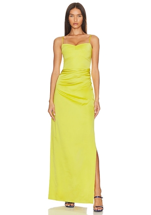 GAUGE81 Vona Dress in Yellow. Size 40/8.