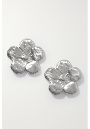 Completedworks - + Tove Flower Silver-plated Earrings - One size