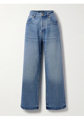 Jacquemus - Le De-nîmes Recycled High-rise Wide-leg Jeans - Blue - 24,25,26,27,28,29,30,31,32