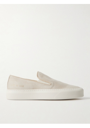 Common Projects - Suede Slip-on Sneakers - Neutrals - IT35,IT36,IT37,IT38,IT39,IT40,IT41,IT42