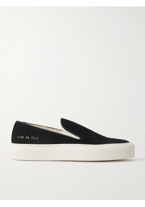 Common Projects - Suede Slip-on Sneakers - Black - IT35,IT36,IT37,IT38,IT39,IT40,IT41,IT42