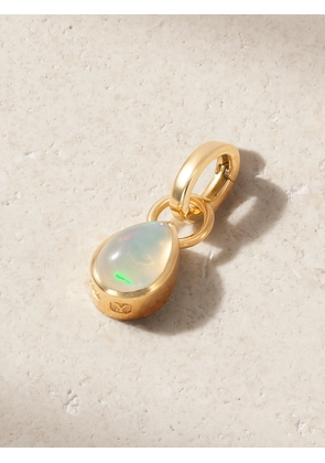 Foundrae - Forever & Always A Pair 18-karat Gold Opal Pendant - One size