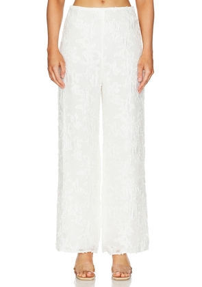 Cult Gaia Lane Pant in White. Size 10, 2, 4, 8.
